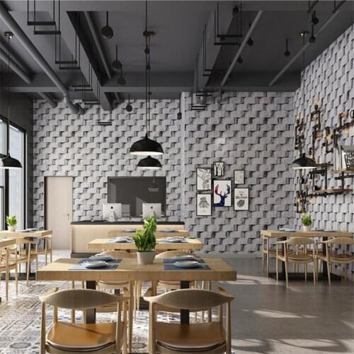 Papel de parede 3D retro brick wallpaper culture stone antique brick hotel bar restaurant clothing store papier peint wallpaper