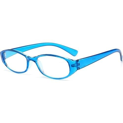 T18913 Reading Glasses Diopter +1.0 to +4.0 Women Men Full-frame Round Lens Presbyopic Glasses Ultralight Anti-fatigue