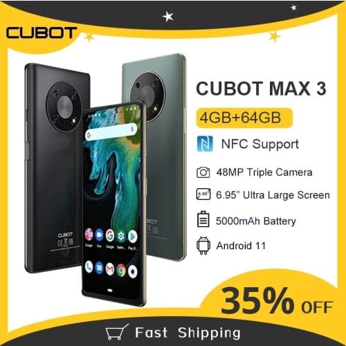 Cubot MAX 3 World Premiere Smartphone 6.95 Inch Big Screen Mobile Phone Mini Tab Coming Soon