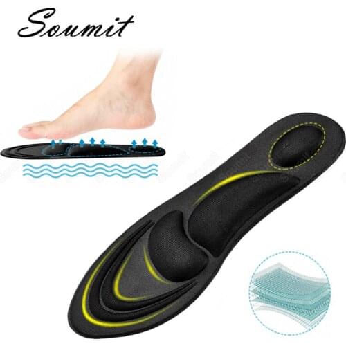 Orthotic Insoles for Flat Feet Arch Support Massage Sole Cushion Foot Care Inserts Shoes Pads Orthopedic Memory Foam Soft Insole
