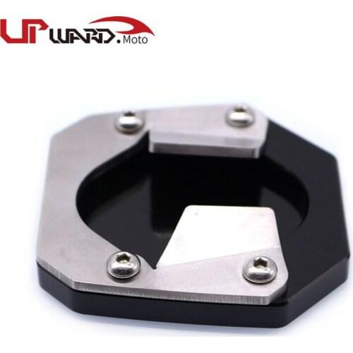 For YAMAHA XT1200ZE SUPER TENERE 2014 2015 2016 2017 2018 Motorcycle CNC Kickstand Sidestand Stand Extension Enlarger Pad