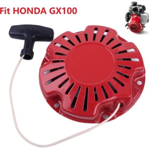 Durable Quality Recoil Starter Pull Handle Start Replacement Fit for Honda GX100 Engine 28400-Z0D-V04ZA 28400-Z0D-V04ZC