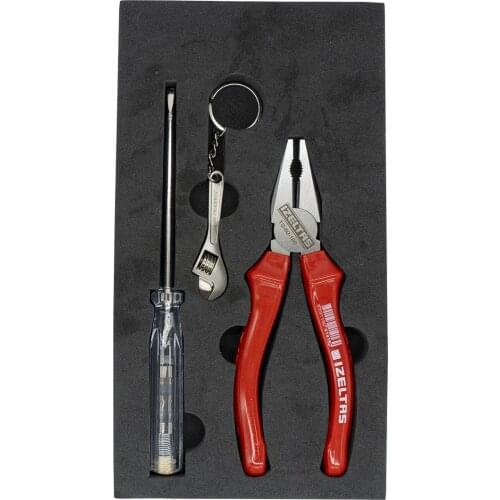 İzeltaş Plier Control Pen Set 3 Pieces + Keychain Gift