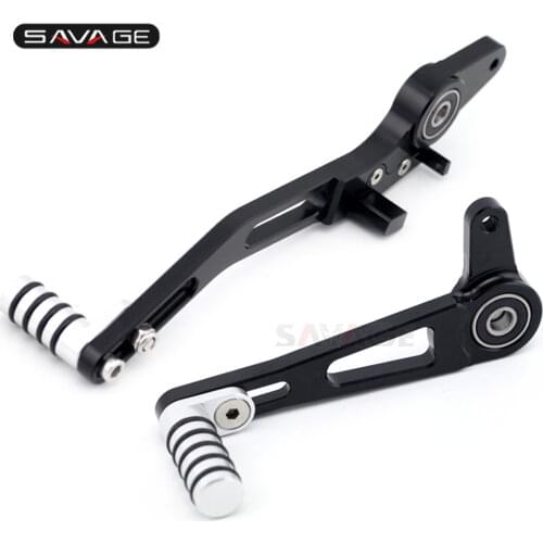 Gear Shift Lever & Rear Brake Pedal For 690 DUKE R 2013 14 15 16 2017 Motorcycle CNC Adjustable Shifter Foot Pedal