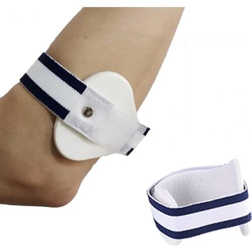 Sports Safety Elastic Elbow Brace Sleeve Basketball Shooting Pads For Tennis Absorb Sweat Lateral Pain Protection