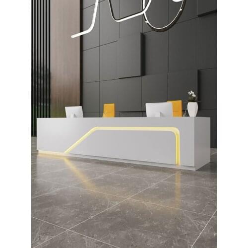 Reception Desk Simple Modern Beauty Salon Cashier Hotel Welcome