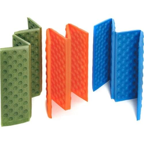 Outdoor Ultralight Foldable Camping Pad Camping Chair Seat Foam EVA Cushion Portable Waterproof Cushion 2020