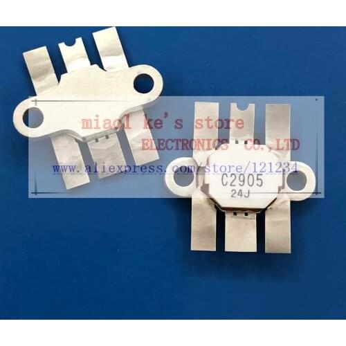 100%Original: 2SC2905 C2905 [ 12.5V-35V 15A 45W 520MHz T-40E ] - High-quality original transistor