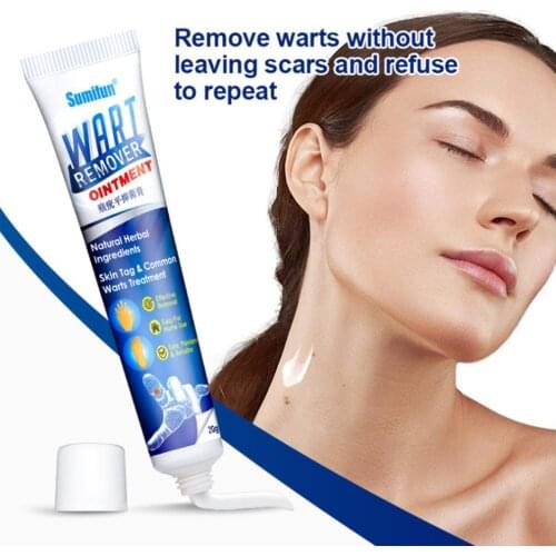 20G Warts Remover Ointment Wart Treatment Cream Skin Tag Remover Herbal Extract Corn Plaster Warts Ointment
