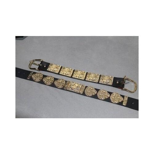 2021 chinese hanfu belt leather belt totem punk rock style heavy metal buckle wild hip hop belt chinese dragon belt for men