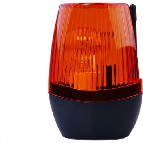 AC220V Flashing Bulb Warning Light Lamp for barrier gate Sliding garage swing door Gate Opener no sound