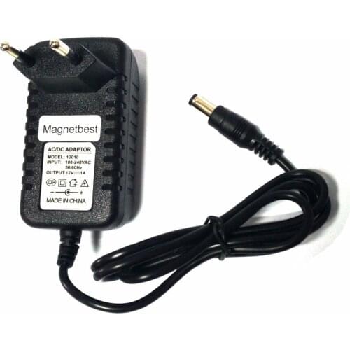 20pcs/lot 12V1A AC 100V-240V Converter power Adapter DC 12V 1A 1000mA Power Supply EU Plug DC 5.5mm x 2.5mm EU US plug
