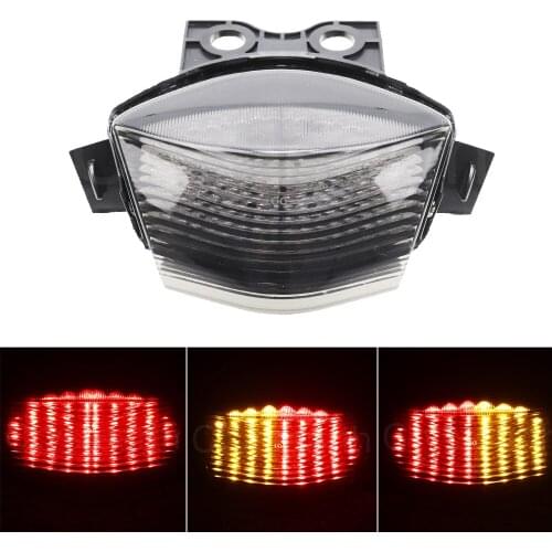 For Kawasaki Ninja 650R EX650 ER6N ER6F ER 6N 6F 2006 2007 2008 Motorcycle Tail Light Brake Turn Signals Integrated LED Light