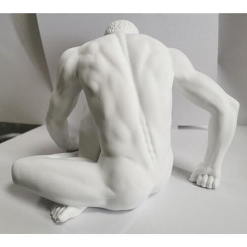 Home resin sports ornaments starter sculpture soft decoration model room Ceramic technology CRAFTS HOME DECORATION