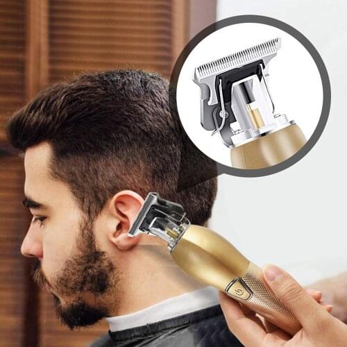 Electric Beard Trimmer Clipper Shaver for Men Barber Hair Cutting Machine Professional Hair Trimmer Cordless Shaver Rechargeable