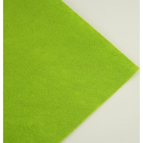Felt Fabric Sewing Toys Dolls Gift Package Automotive Decorative 1mm Thick Christmas Crafts Suitcase Green Nonwoven Polyester