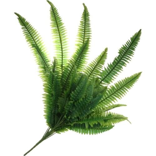 Artificial Fern Persian Rattan Fake Hanging Plant for Party Home Decor