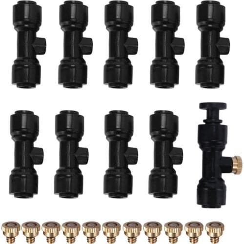Misting Nozzles Kit Fog Nozzles For Patio Misting System Outdoor Cooling System Garden Water Mister