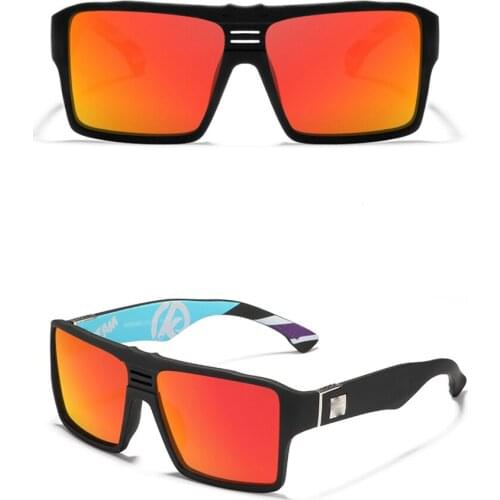 Classic Outdoor Shade Colorful Mirror Oversized Polarized Sunglasses Custom Made Myopia Minus Prescription Polarized Lens -1To-6