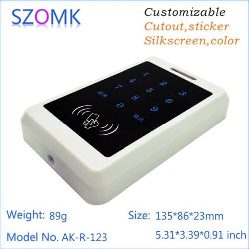 10 pcs a lot plastic injection mould plstic enclosure for project junction box power plastic outdoorc case 135*86*23mm