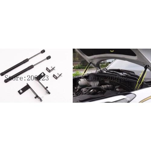 FIT FOR Hyundai Tucson 2015 2016 2017 2018 ACCESSORIES CAR BONNET HOOD GAS SHOCK STRUT LIFT SUPPORT CAR STYLING