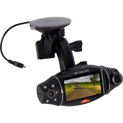 POWERMASTER PM-18765 2.7 TFT SCREEN DUAL KAMERALI GPS MODULUS HD CAR DVR (32GB SUPPORTED)