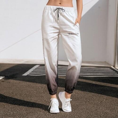 Yoga pants running gym clothing Loose sports casual pants woman pants sports wear for women gym Gym clothes Running pants