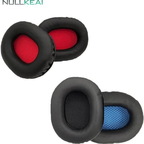 NULLKEAI Replacement Parts Earpads For Sound Blaster Tactic3D Wrath Wireless Headphones Earmuff Cover Cushion Cups Sleeve