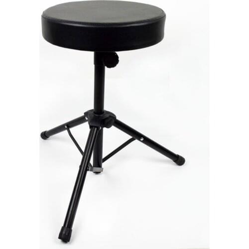 High Quality Piano Stool Round Chair For Electronic Drum Metal Piano Stool Keyboard Steel Lifting Stool Height Adjustable