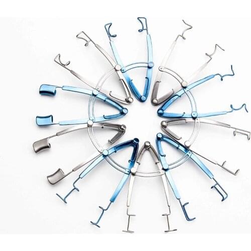 V-shaped open eyelid Eye Speculums adjustable Double eyelid opening tool Ophthalmic surgical instruments