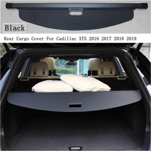 Rear Cargo Cover For Cadillac XT5 2016 2017 2018 2019 Privacy Trunk Screen Security Shield Shade Auto Accessories