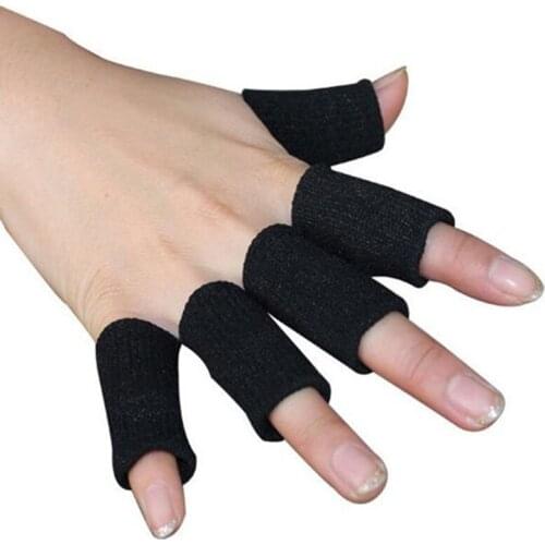 Hot Selling 5pcs Finger Knuckles Protectors Finger Protection Sheath Sleeve Brace for Basketball Sports