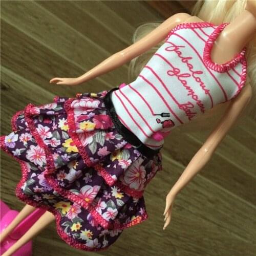 2018 new toys for girls doll dress for 30cm doll Evening Party Gown doll Clothes Outfit For Barbie Doll