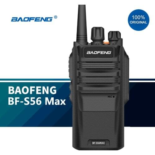 2020 IP67 Waterproof Baofeng S56 Max 10W High Power Walkie Talkie UHF рация FM Transceiver Long Distance 10KM Portable Ham Radio