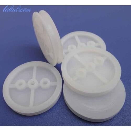 5pcs/lot 2*24mm cross pulley mini wheel eccentric wheel for students and diy parts