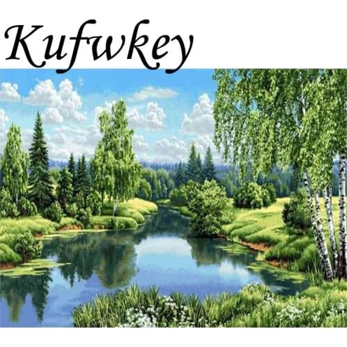 5D Diamond Embroidery Landscape Nature DIY Diamond Painting Diamond Mosaic Crafts Gifts Diamond Pattern Paintings Rhinestones