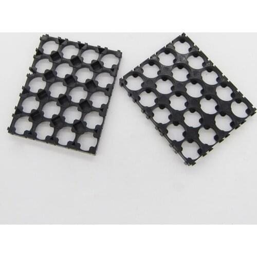 Aokin 18650 Battery Holder 4x5 3x5 Cell Box 18650 Batteries Spacer Holders Radiating Plastic Holder Bracket For Diy Battery Pack