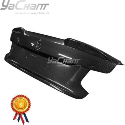 Car-Styling Carbon Fiber Rear Trunk Fit For 2016-2018 F87 M2 M2C M-PF Style Trunk Boot Lid