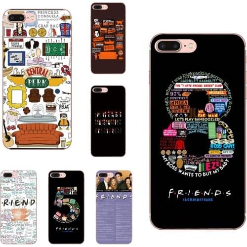 Friends Tv Show Series For Xiaomi Mi3 Mi4 Mi4C Mi4i Mi5 Mi 5S 5X 6 6X A1 Max Mix 2 Note 3 4 TPU Covers Cases