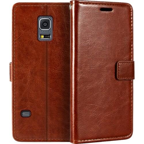 Case For Samsung Galaxy S5 Mini Wallet Premium PU Leather Magnetic Flip Case Cover With Card Holder For Samsung Galaxy S5 Mini