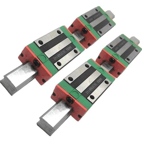 Linear guide rail HGR25 900/950/1000mm linear rail+linear bearing square slider HGH25CA or HGW25CC flange block for cnc z axis