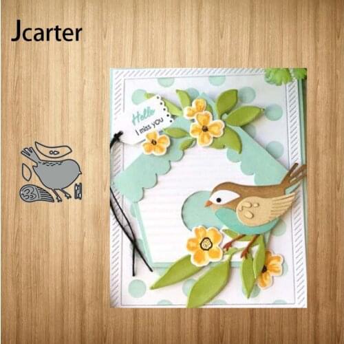 Birds Frame Metal Cutting Dies for Scrapbooking Craft Stencil Tools Make Album Paper Model Mould Mold Decor Template New Design