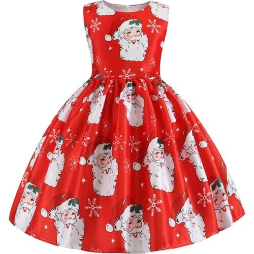 New Fashion Christmas Wedding Dress 2021 Bridesmaid Dresses Costume Dress Mesh Formal Dress For Girls Evening Dress For 3-10 Age