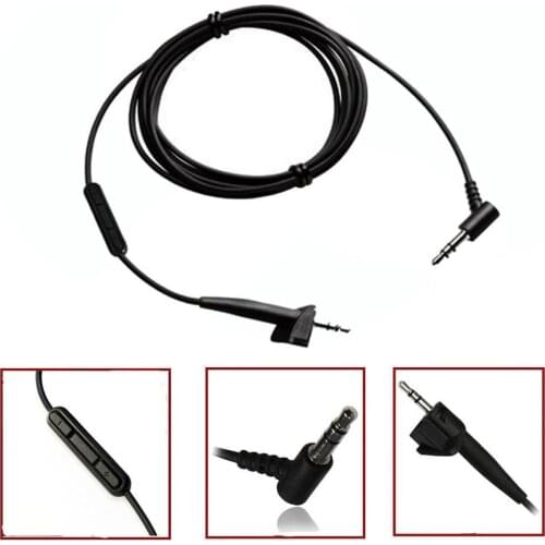 For Bose Sound Link Wraparound Headphone Cable 2.5 to 3.5mm Audio Cable Compatible with bose AE2/AE2i