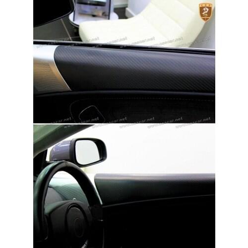 Car Product Dry Carbon Fiber Car Interior Door Trims For Aston Matin V8 Vantage Replaceparts Door Interior Trim Cover Decoration