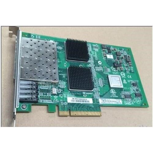 QLE2564 8GB Quad Fiber Card PCI-E HBA Card with Original Module