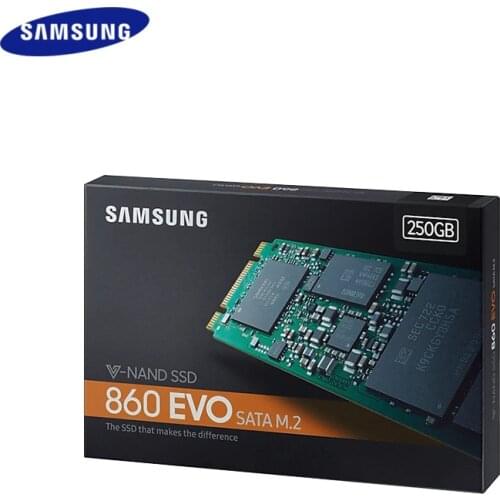 Samsung 860 EVO M.2 SSD 250GB High Speed 520MB/S 2.5 inch Internal Solid State Disk Hard Drive 500GB 1T For Laptop Desktop PC
