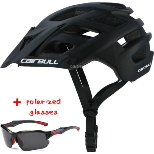 Integrally-molded Cycling Helmet Men Women Mountain Bike Riding Safety Helmet Adjustable Bicycle Racing Sports Helmets