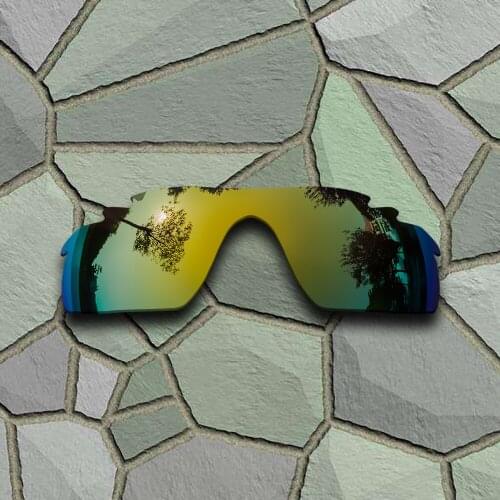 Yellow Golden Sunglasses Polarized Replacement Lenses for Oakley Radarlock Path Vented