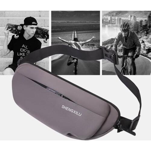 2021 Fashion Crossbody Bags For Men Casual Sports Waist Bag Waterproof Travel Belt Banana Bag Unisex Chest Pouch Fanny Pack
